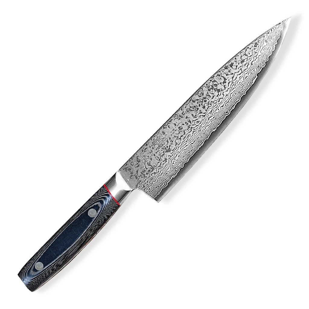 foto N�� Chef/Gyuto 200 mm Kanetsugu PRO-M Saiun VG-10 Damascus